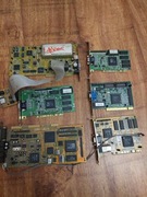 Złom komputerowy  karty rozszerzeń  odzysk  zest 7