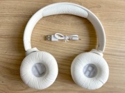 Jbl Tune 500BT Bezprzewodowe Słuchawki Bluetooth Z Mikrofonem Biały