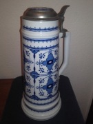 DUŻY KUFEL PORCELANOWY