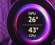 Ekran okrągły HDMI 2,8 cala np dla Gamerów