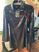 De-la Vali cekinowa sukienka rozmiar 38