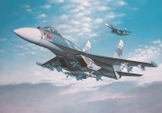 Model do sklejania Revell 04319 Sukhoi Su-27 Flanker-B