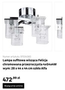 Lampa plafon sufitowa LED