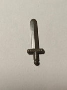 Lego Castle 3847a miecz szary / dark grey