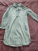 Yessica - koszula długa/tunika - jasnoniebieska, rozm. 38