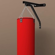 Uchwyt ścienny stalowy na worek bokserski, do 80kg, nieużywany