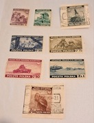 Poczta Rrządu Polskiego na emigracji 1941 Fi E1 - E8