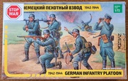 ZVEZDA Z8078 German Infantry Platoon 1942-44