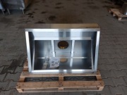 Okap przyścienny skośny 1000x600x450 Stalgast - nowy