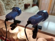 LAMPKA ZACISKOWA BIURKOWA INGA C120A NIEBIESKA INGA C120A CENA ZA 2 SZTUKI