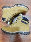 Trekingowe Ocieplane Buty Męskie Lekkie Wygodne Brąz M 81180-2 Camel