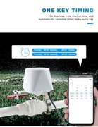 Siłownik do Zaworu Kulowego Wody Gazu Wi-Fi Zawór TUYA Smart Inteligentny