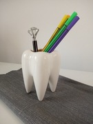 DEKORACJA ZĄBEK CERAMICZNY- DONICZKA / ORGANIZER / PREZENT DLA DENTYSTY