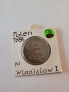100 zł. 1986r. Władysław I tokietek 1320-1333