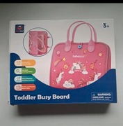 Przenośna tablica manipulacyjna nowa Różowa w jednorożce