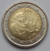 SAN MARINO 2019 2 EURO OBIEGOWE  MENNICZE !!!!!!!!!!!!!