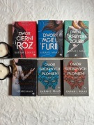Sarah Maas Dwór cierni i róż Dwór skrzydeł i zguby Dwór srebrnych płomieni