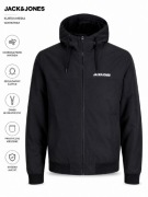 Kurtka bomberka Jack&Jones czarna wiatrówka męska L nowa z metką 