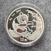 1994 Panda Chiny 10 Yuan duża data