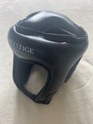Kask Bokserski Prestige ze skóry czarny M