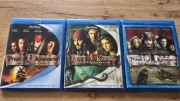Piraci z Karaibów Trylogia 1-3 Blu-ray Stan Ideal