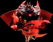 Santa TVMan i Demented Titan Cameraman z toliet tower defense