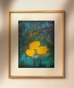 Oryginalny obraz akrylowy "Lemmons" z certyfikatem 