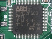 Mikrokontroler STM32F103RBT6 ARM Cortex-M3 + płytka