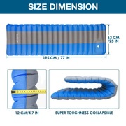 materac mata wbudowana pompka turystyczny kemping