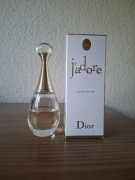 Dior J'adore EDP, flakon 50 ml z ubytkiem