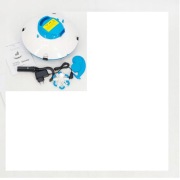 BESTWAY Blue Frisbee robot odkurzający basen