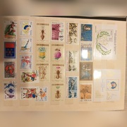 Kolekcja znaczków pocztowych od lat 60 do 80 XX w.