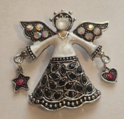 Broszka przypinka ozdoba stroju ANIOŁek Góralska dla Bacy Juhasa, Gazdziny.