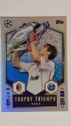 TOPPS MATCH ATTAX 2024-2025 TROPHY TRIUMPH 441 KAKA AC MILAN