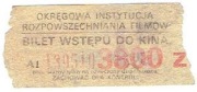 1999, Bilet do Kina, Kwota 3800zł 