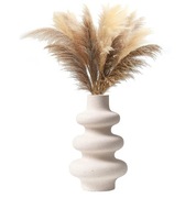 Wazony ceramiczny boho piaskowy beżowy