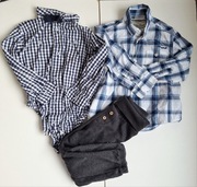 Elegancki zestaw dla chłopca na święta świąteczny rozmiar 92 
