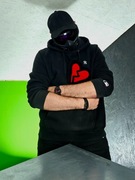 Złamane Serce SERDUSZKO - TUFTING - ręcznie szyta ozdoba - PREZENT