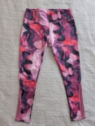 Kolorowe fioletowe spodnie legginsy sportowe Workout L 42 - 44 jak nowe