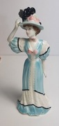 Figurka Royal Worcester "LADY DOROTHY" Angielska Porcelana. Klejona 15 cm