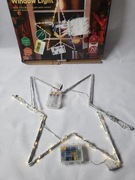 2 sztuki gwiazdy dekoracyjne 70 led 