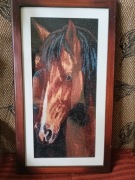 Piękny obraz ręcznie haftowany