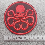 Morale Patch/Naszywka HYDRA -Tajna organizacja z MARVELA (rewers z klejem)