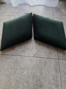 Panel Tapicerowany Romb Butelkowa Zieleń