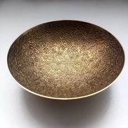 Patera dekoracyjna  złota INDYJSKA INDUSTRIAL 