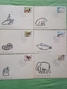 Koperty FDC kolekcjonerskie ZOO 1978