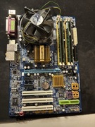 Płyta główna + procesor + 4GB RAM + chłodzenie – komplet LGA775