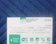 Bilet komunikacji miejskiej Barcelona (Hiszpania) 