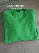 Sweter Massimo Dutti rozmiar S 100% kaszmir zielony