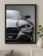 Obraz na płótnie BMW M4 Światła Detale